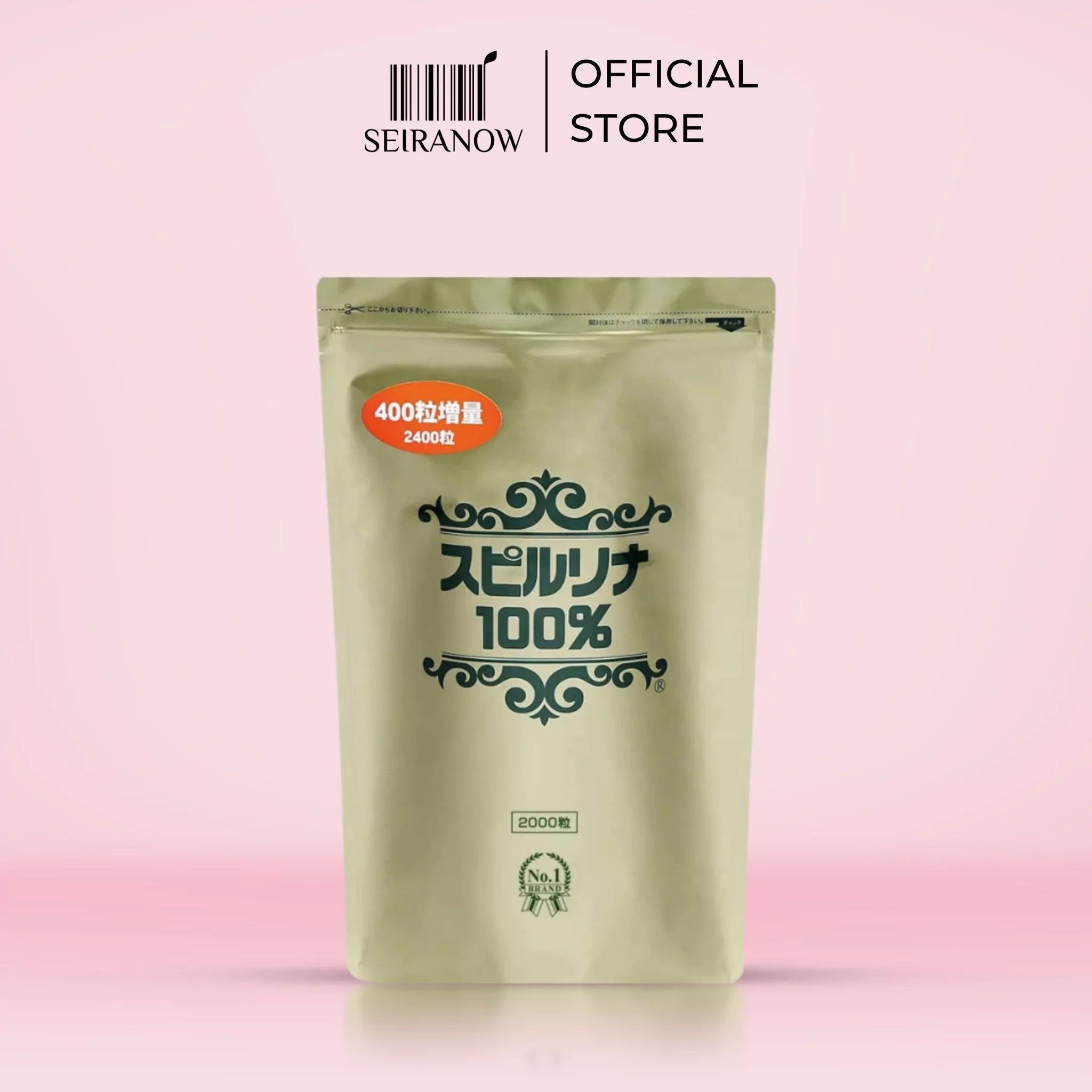 Japan Spirulina Algae Tablet Refill 2400 – Superfood Supplement