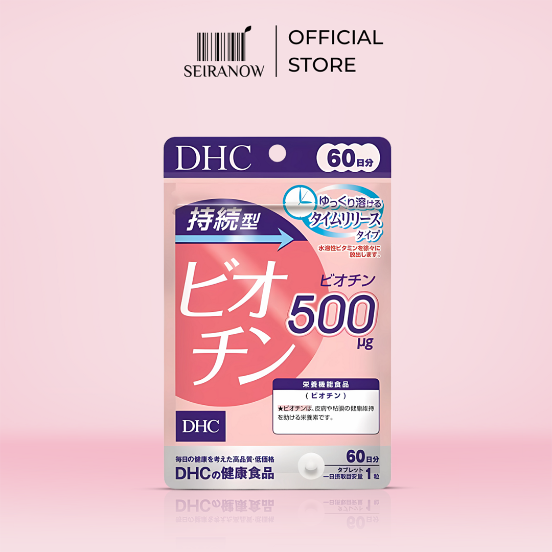 DHC Biotin Supplement 60 Days – Hair, Skin & Nail Support