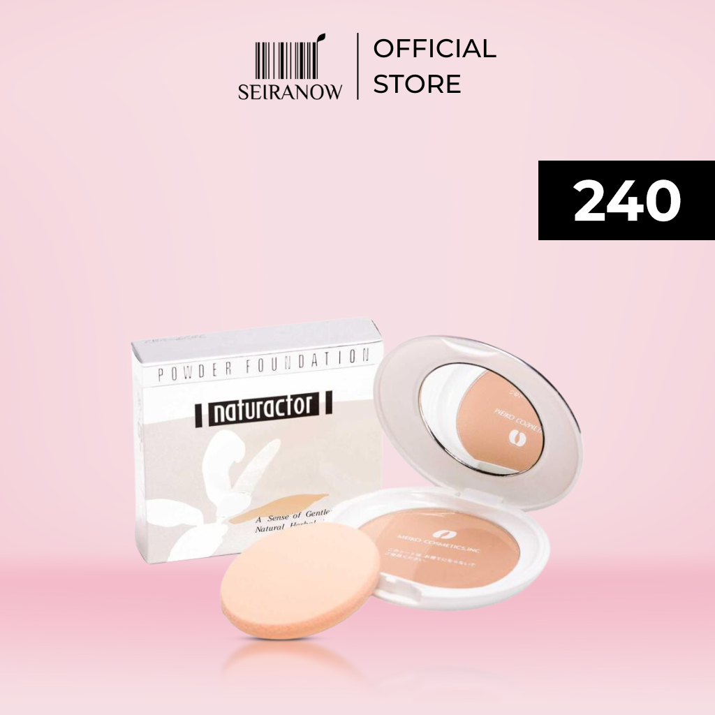 Naturactor Powder Foundation – Smooth, Flawless Japanese Coverage