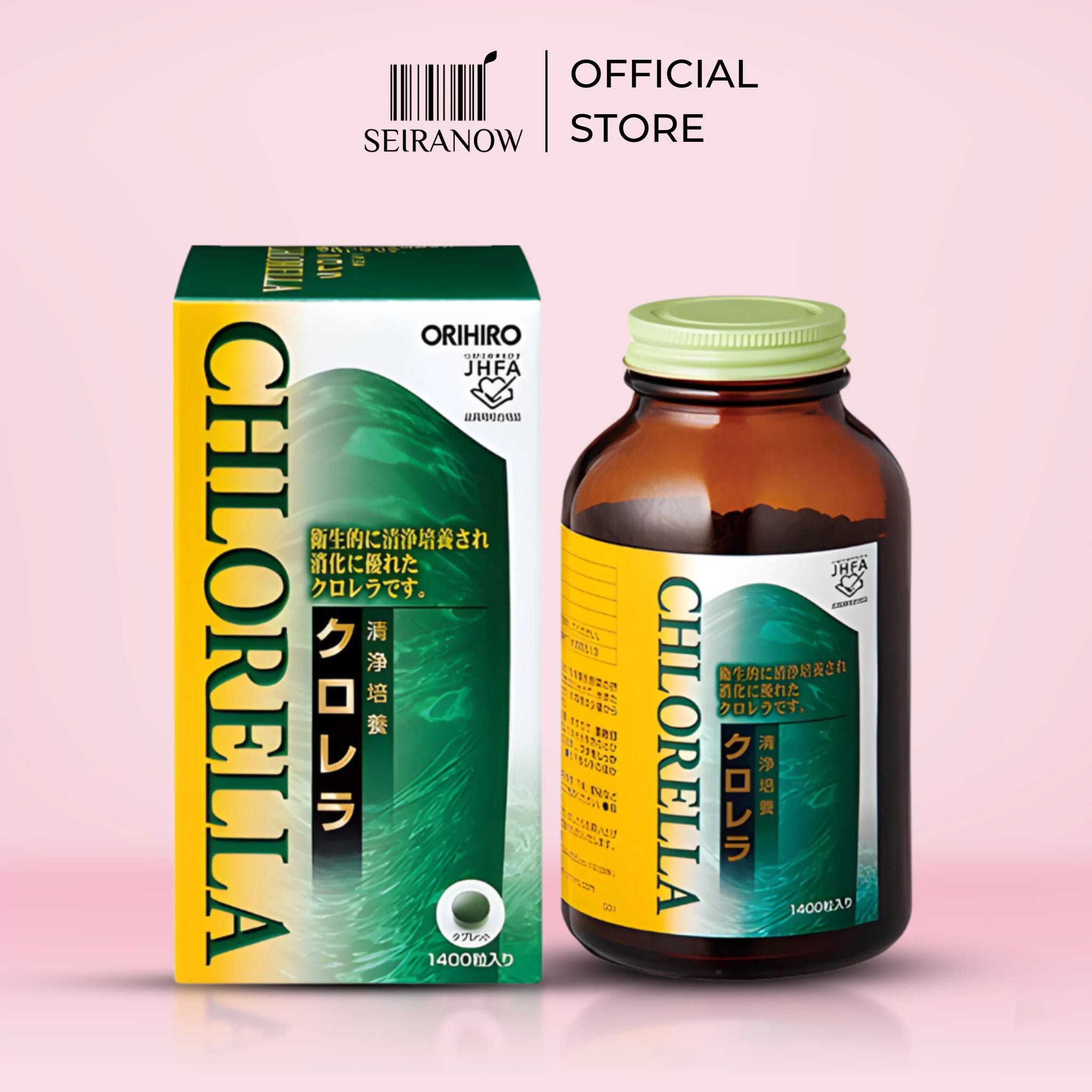 Orihiro Clean Culture Chlorella – Natural Detox & Vitality Support