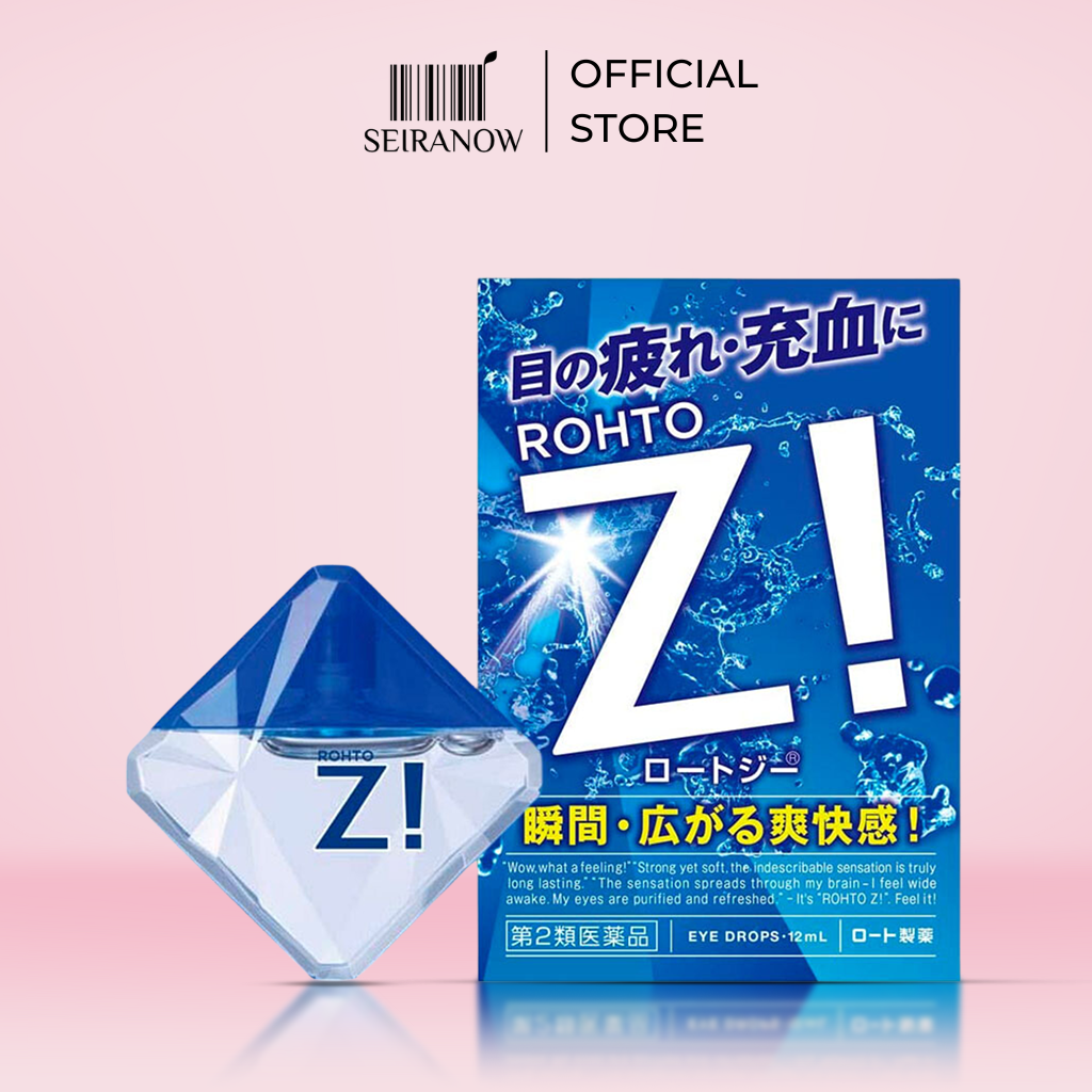 Rohto Z Eye Drop – Cooling Refreshment for Tired Eyes