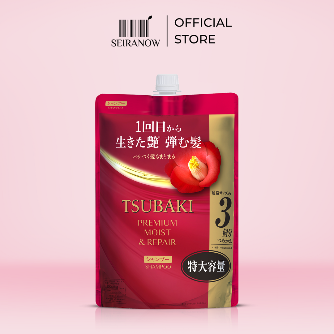 Tsubaki Premium Moist & Repair Shampoo Refill 900ml – Shiseido