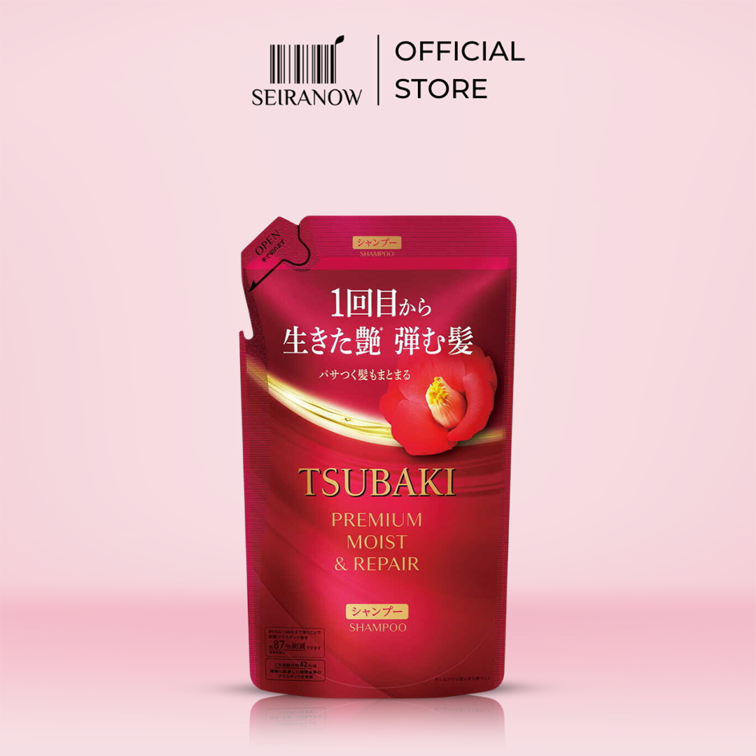 Tsubaki Camellia Premium Moist & Repair Shampoo Refill 300ml