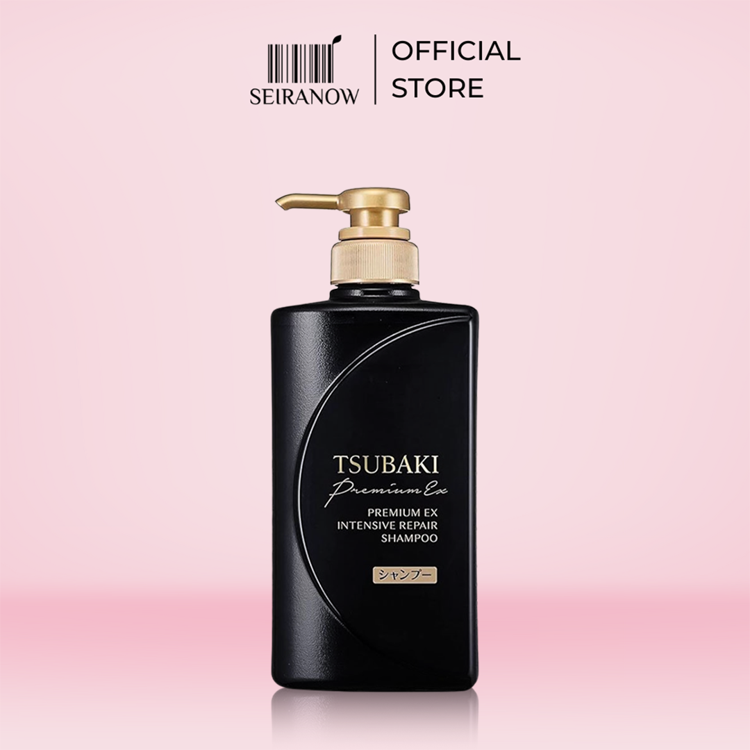 Tsubaki Premium EX Intensive Repair Shampoo 490ml – Japanese Hair Care
