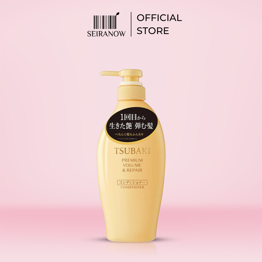 Tsubaki Camellia Premium Volume & Repair Hair Conditioner 450ml