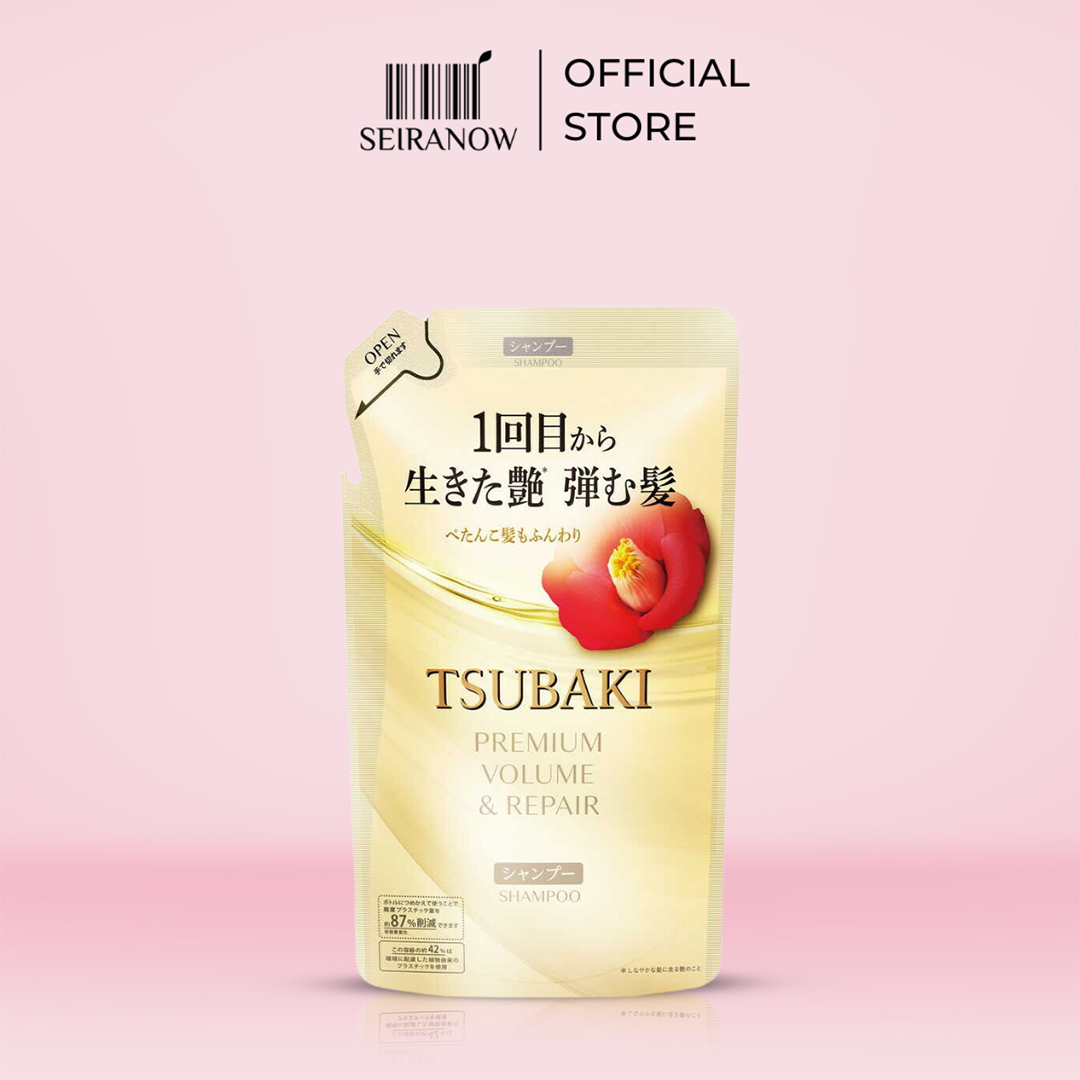 Tsubaki Camellia Volume & Repair Shampoo Refill – Shiseido Japan