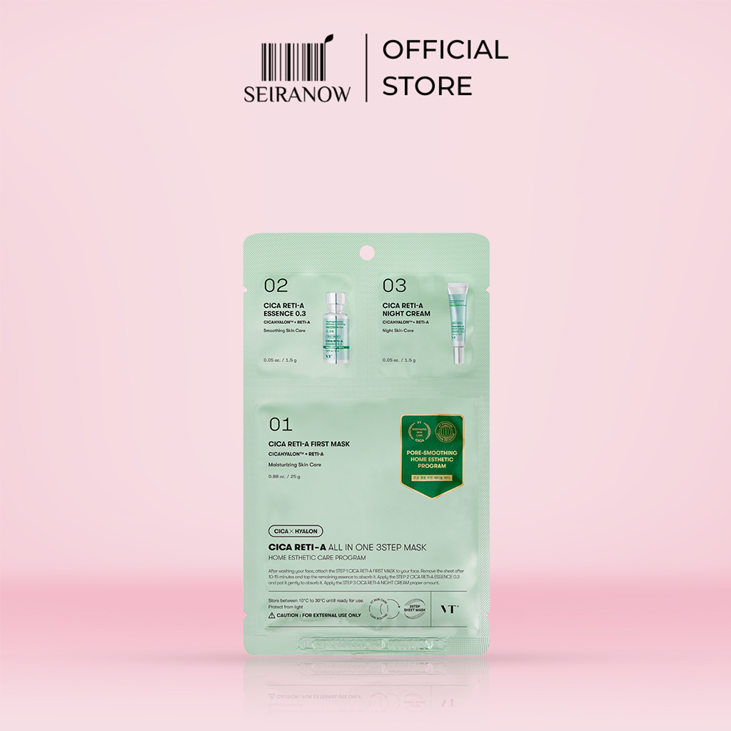 VT Cosmetics All-in-one 3 Step Mask – Complete Skincare